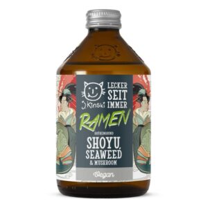 Veganer Ramen Suppengrund – Shoyu, Algen & Pilze