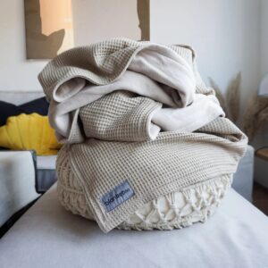 Kuscheldecke Blanketino: Dein Wohlfühlmoment in Latte Macchiato
