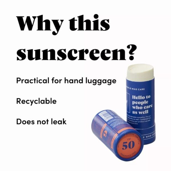 Feste Sonnencreme, LSF50, Mineralisch, Ohne Nanopartikel, Korallenfreundlich, Wasserfest, Duftstofffrei, Kindergeeignet, Nachhaltig, Made in Germany