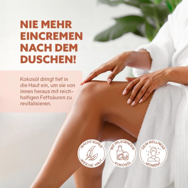 Dusch-Fluff, Rosenduft, Rosengarten, Zuckerpeeling, Kokosöl, vegan, plastikfrei, Naturkosmetik, romantisch, Körperpflege, Handgemacht, Zero Waste