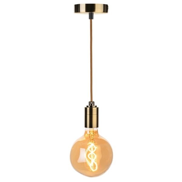 Design Glühbirne, LED Tropfenlampe, mundgeblasene Glühbirne, Filamentlampe, nachhaltige Lampe, Retro LED, Pirum Leuchte, Vintage LED