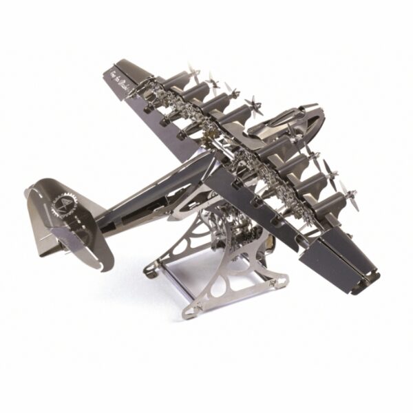 Flugzeugmodell Bausatz, Edelstahl Modellflugzeug, Time for Machine, mechanisches Flugzeugmodell, Deko Flugzeug Metall, Flugzeug Geschenkidee